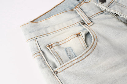 Amiri Jeans Cortos