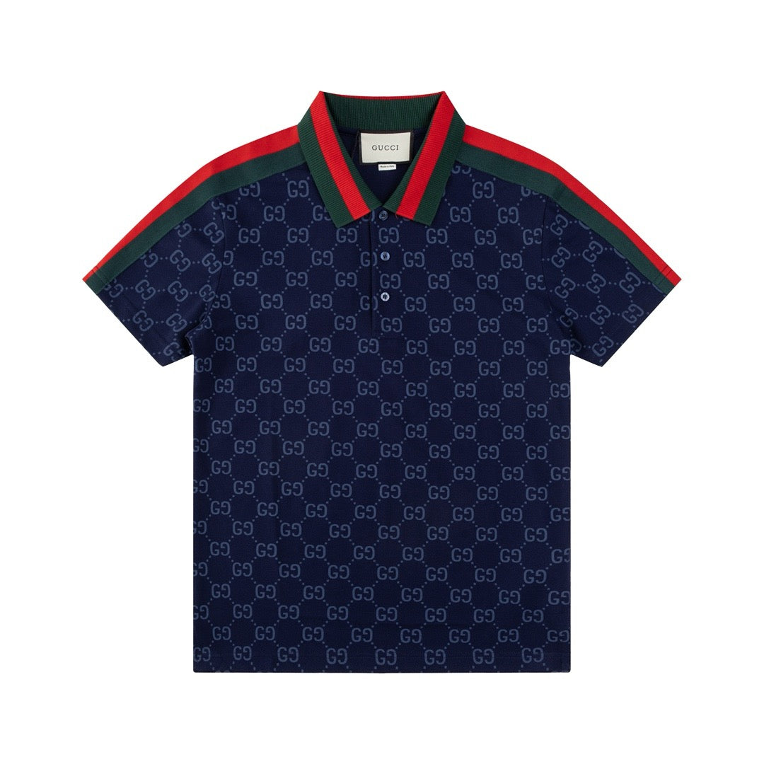 Polo Gucci in Cotone Nero