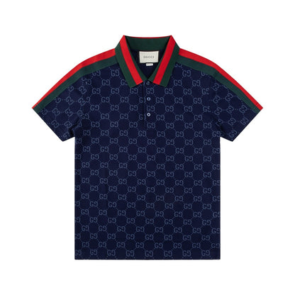 Polo Gucci in Cotone Nero