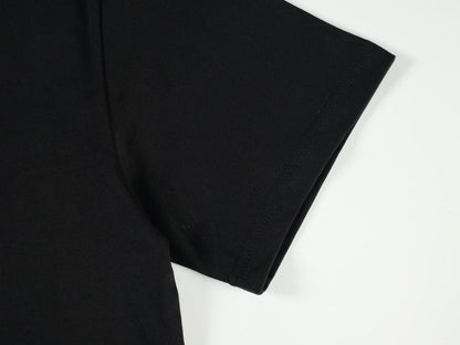 Gucci Cotton jersey T-shirt with embroidery in black