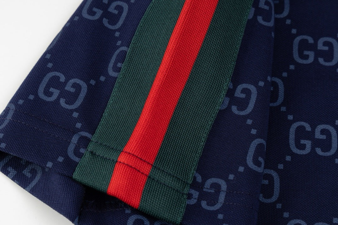 Polo Gucci in Cotone Nero