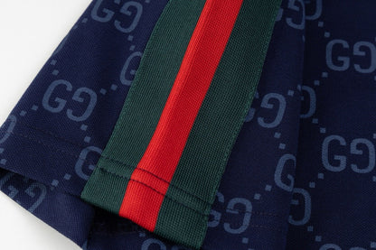 Polo Gucci in Cotone Nero