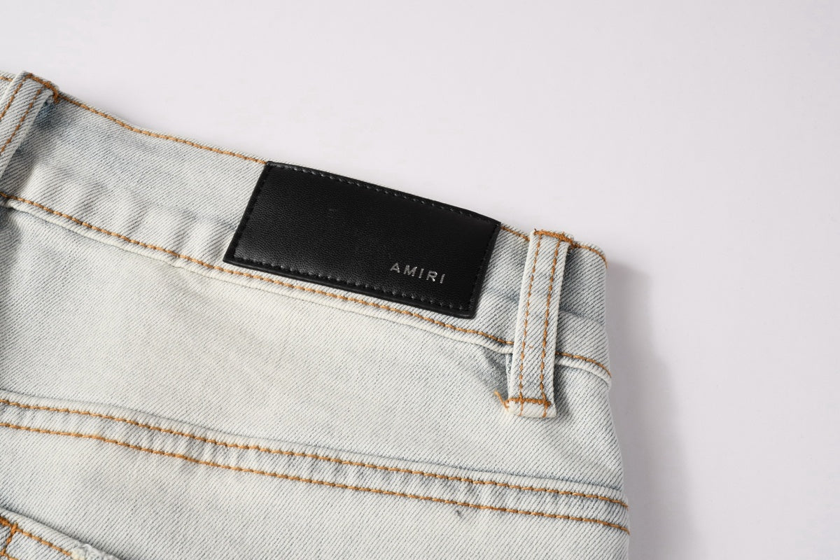 Amiri Jeans Cortos