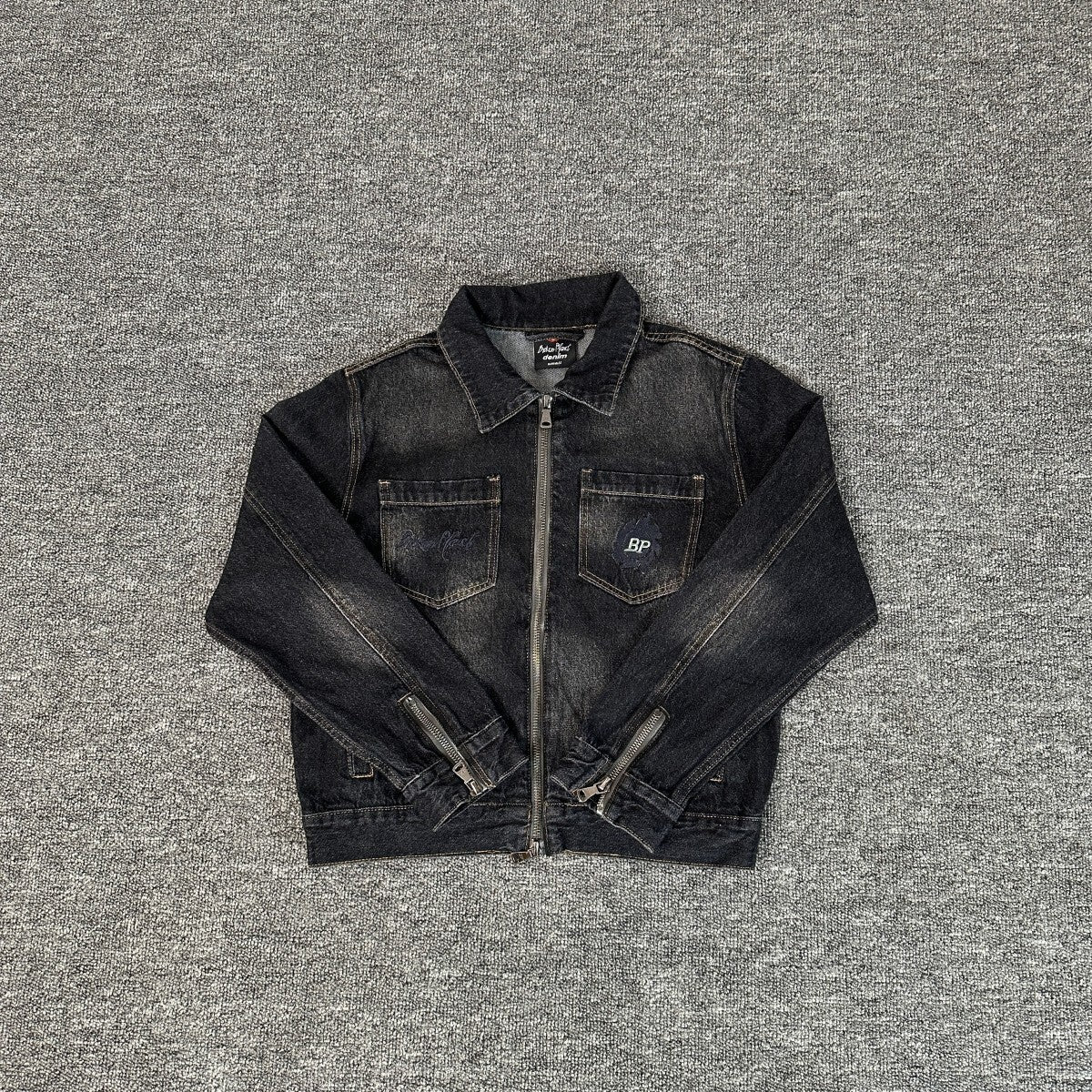 Corteiz Jaqueta Jeans Black