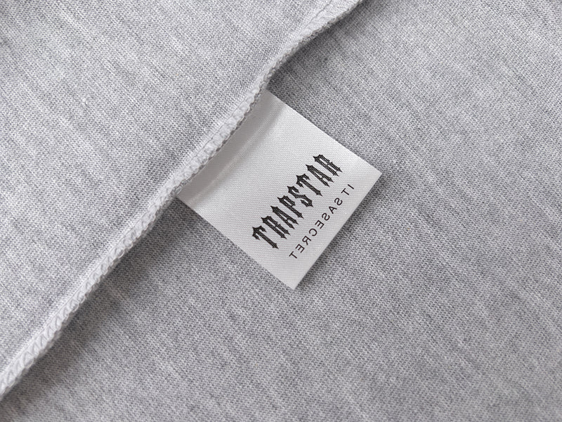 Trapstar Chenille Short Set Grey/Blue