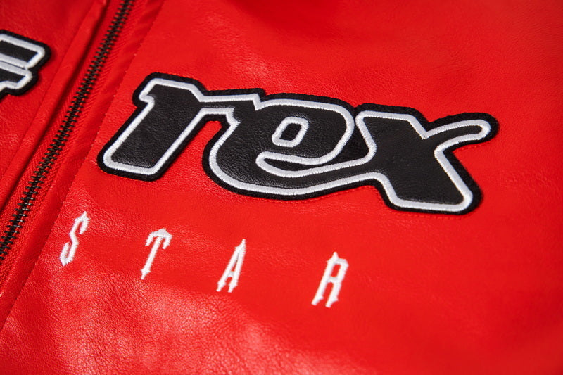 Trapstar x Avirex Leather Jacket