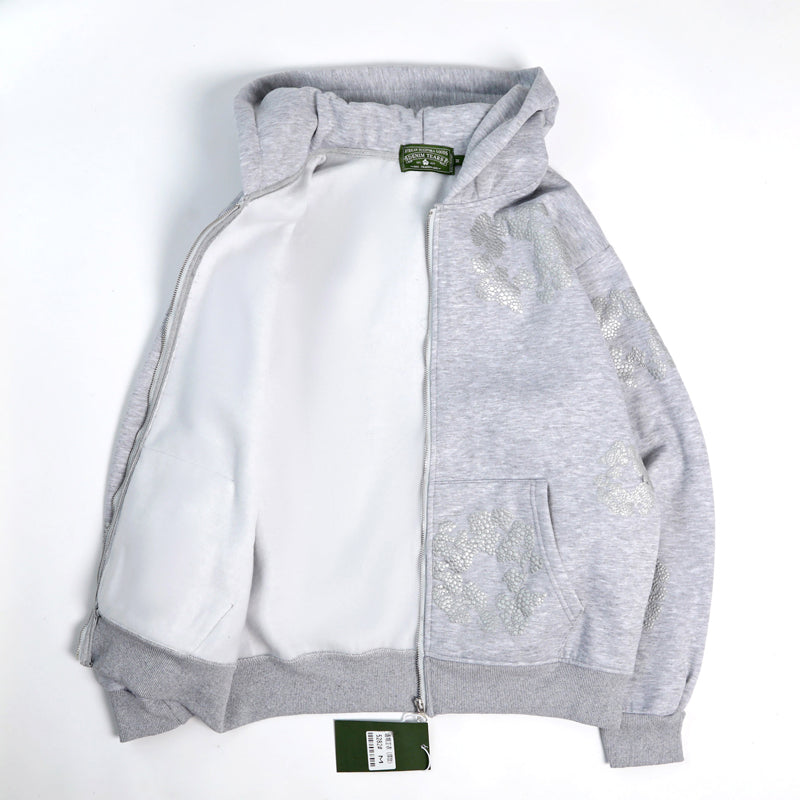 Denim Tears Head Zip-Up Hoodie