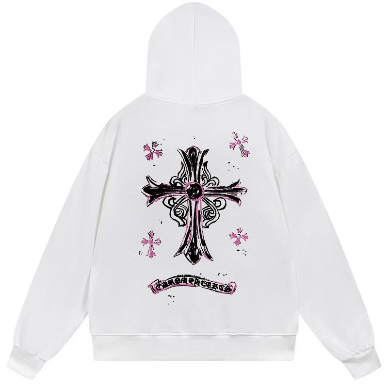 Camisola com capuz Chrome Hearts