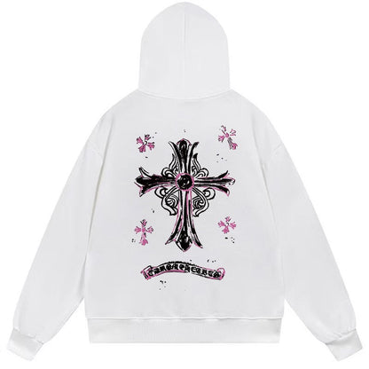 Camisola com capuz Chrome Hearts