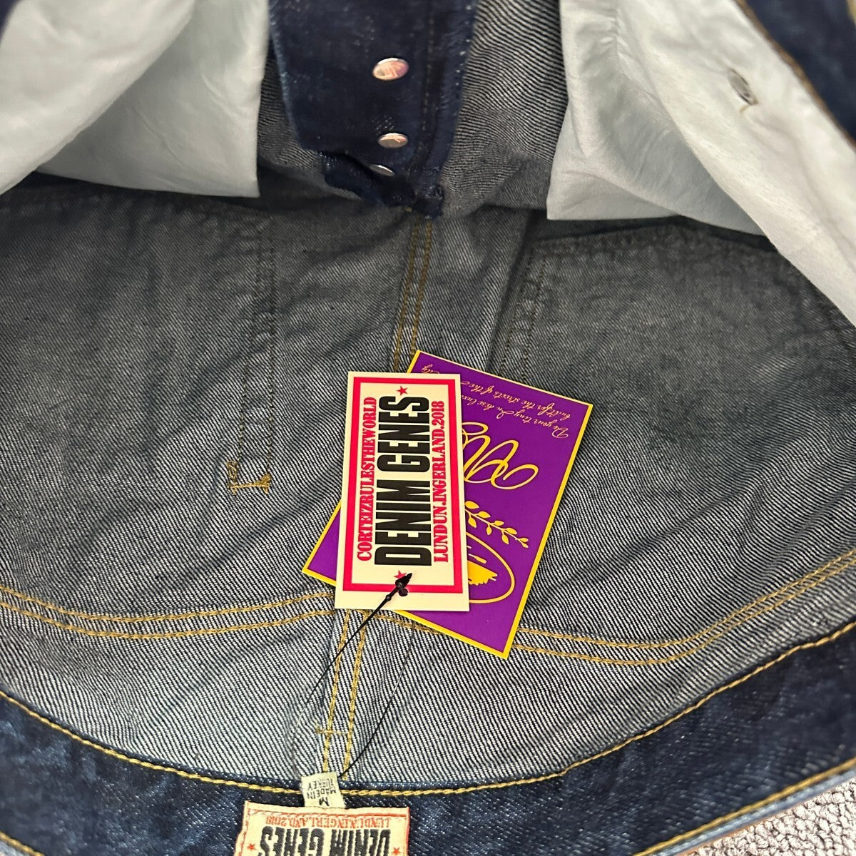 Corteiz Calça Jeans Blue Dark