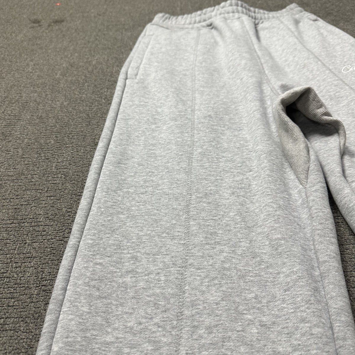Corteiz HMP Thermal Zip Up Gray Hoodie