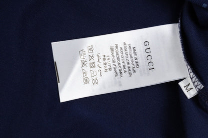 Polo Gucci in Cotone Nero