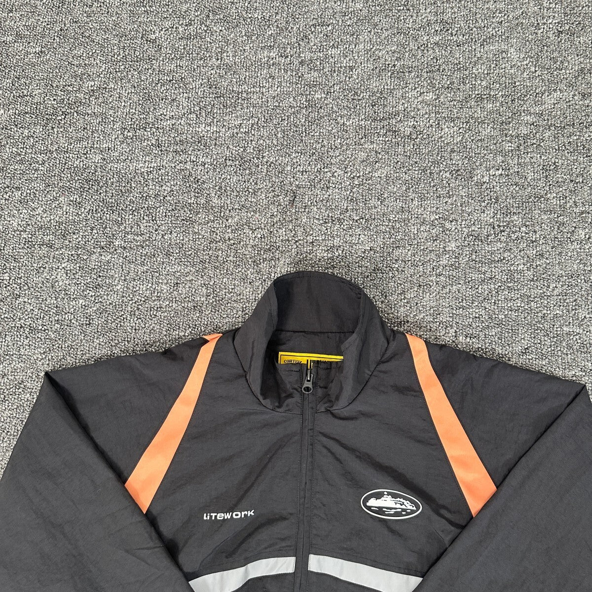 Corteiz Gradient Litework Jacket Cream