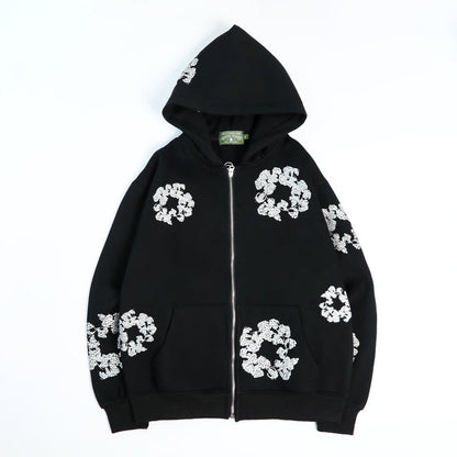 Denim Tears Head Zip-Up Hoodie