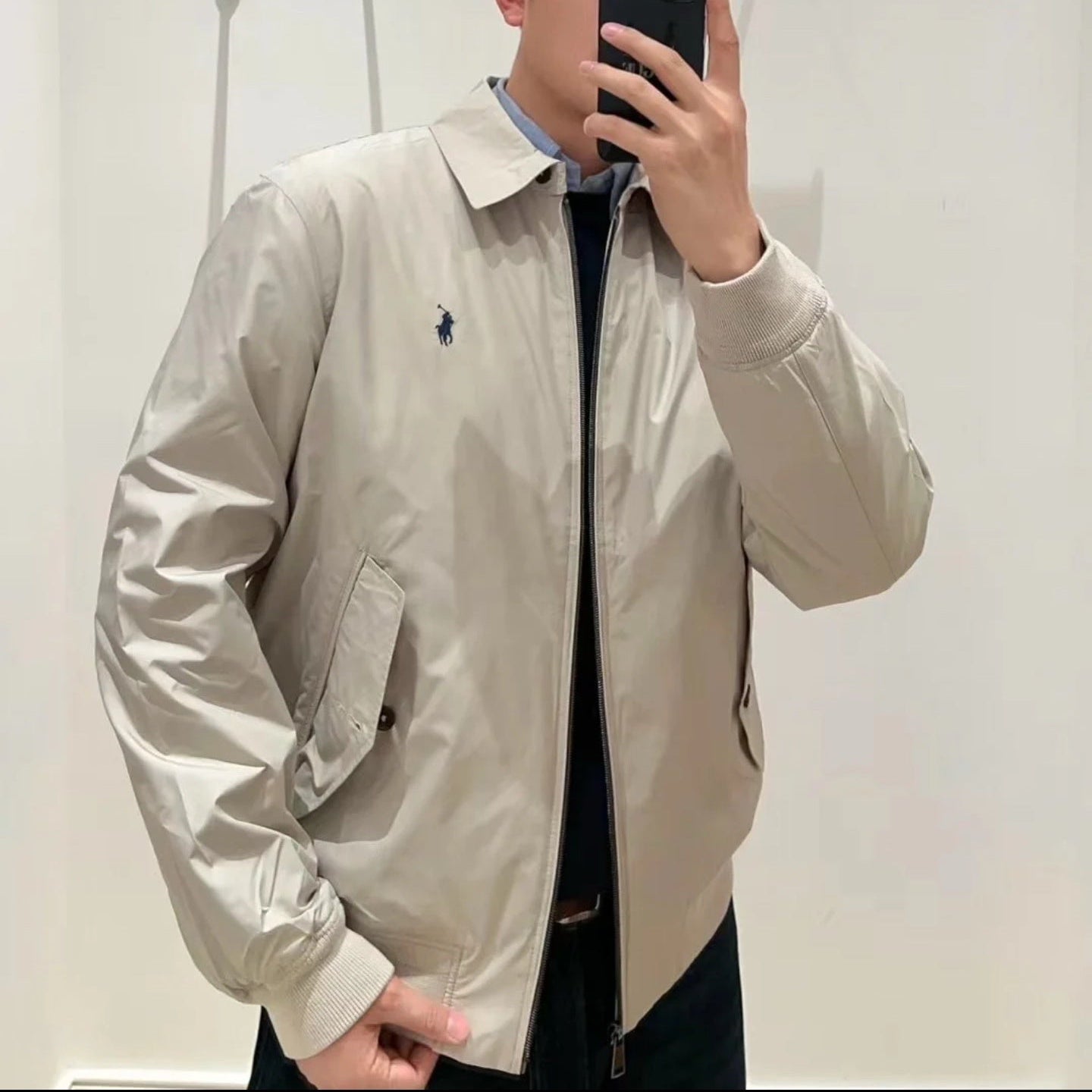 Ralph Lauren Chaqueta con cremallera