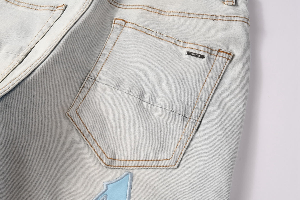 Amiri Jeans Cortos