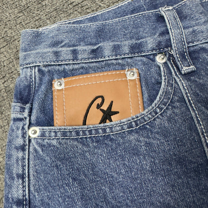 Short Corteiz in Denim Jeans