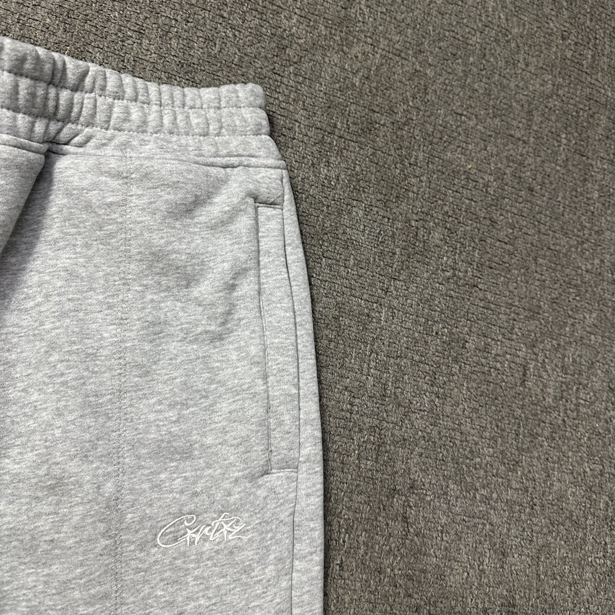 Corteiz HMP Thermal Zip Up Gray Hoodie
