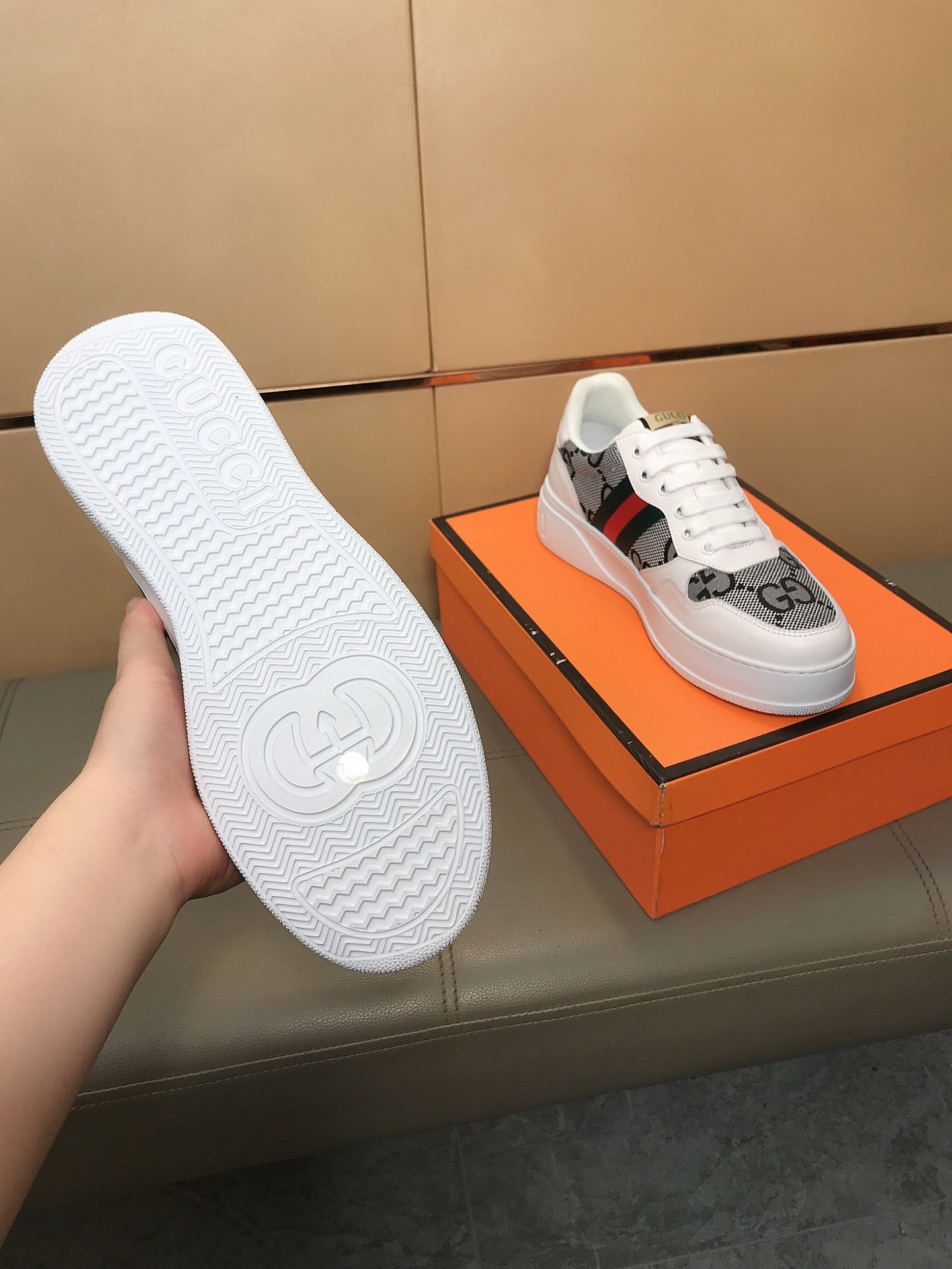 Gucci Re-Web trainer
