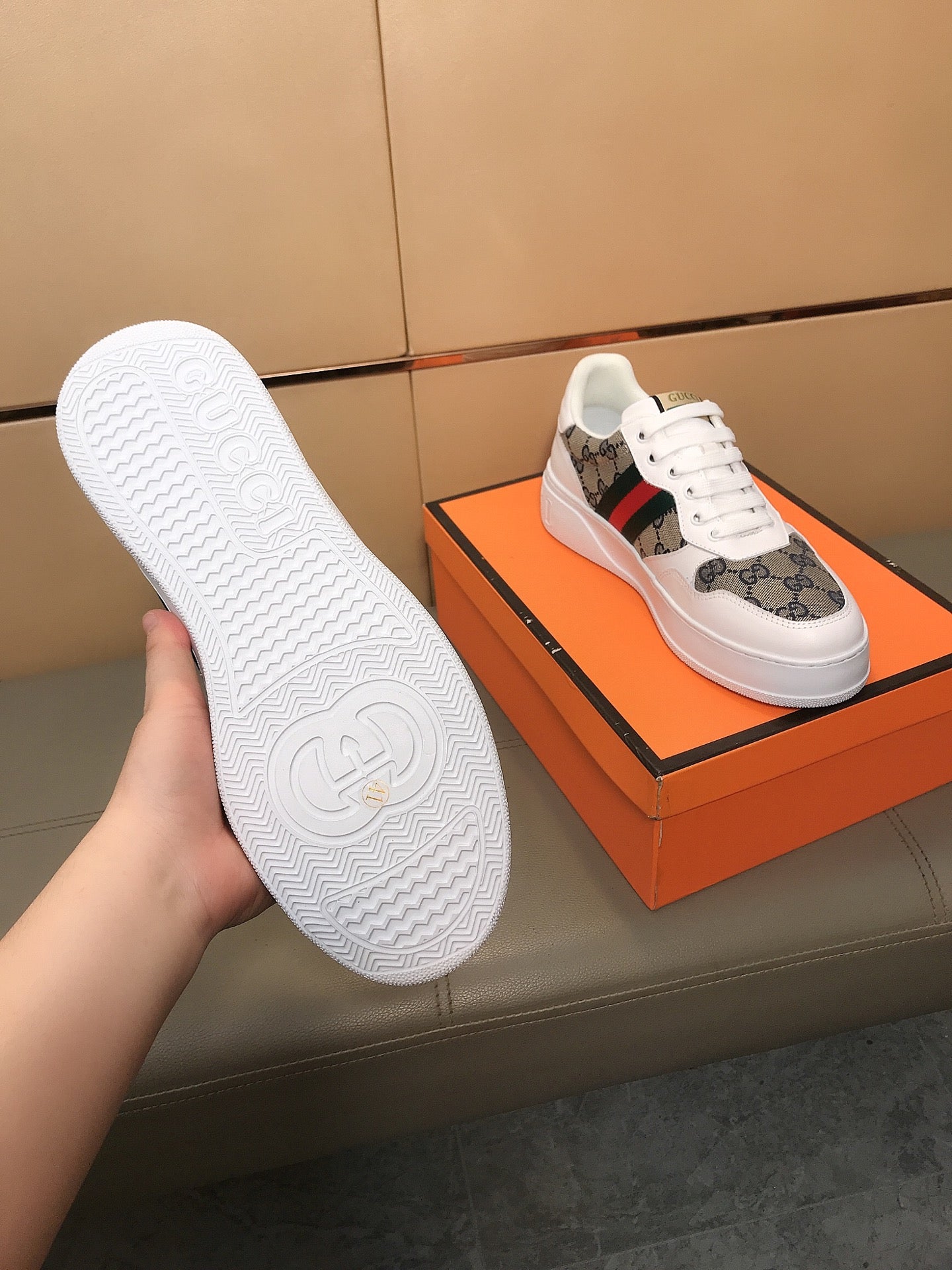 Gucci Re-Web trainer