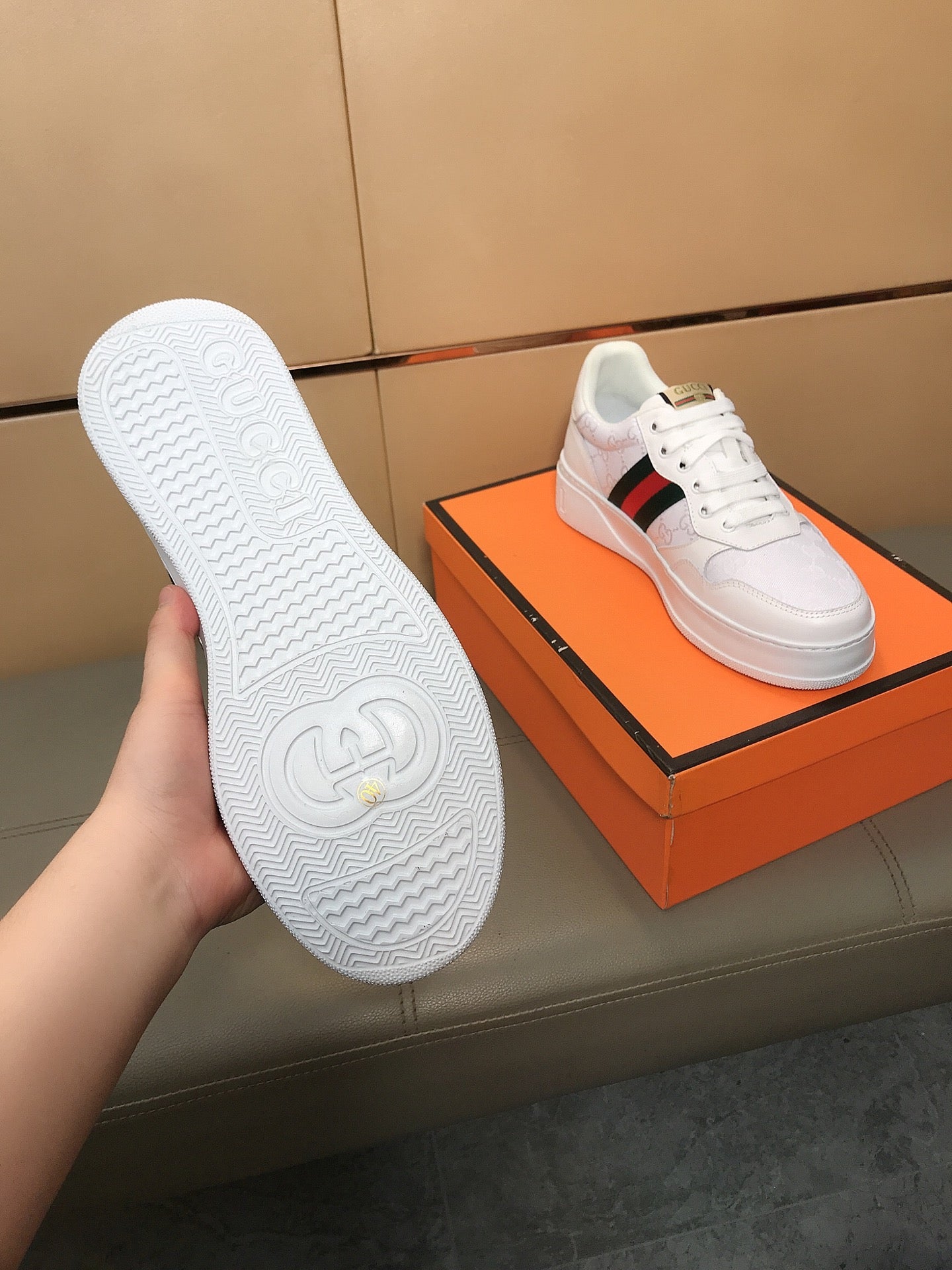 Gucci Re-Web trainer